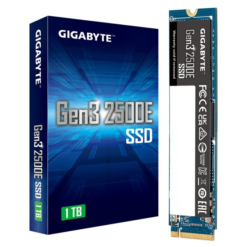 Gigabyte Gen3 2500E SSD 1 To PCIe 3.0x4 NVMe 1.3