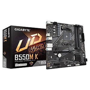 Gigabyte B550M K
