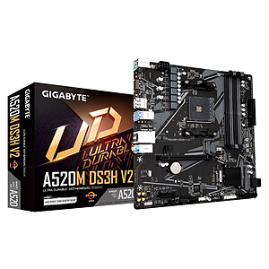 Gigabyte Gigaoctet A520M DS3H V2 RA�v 1 0
