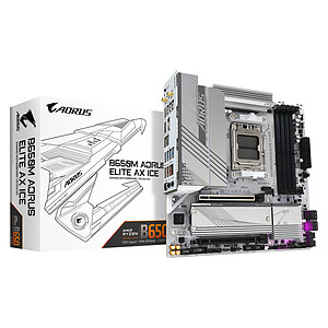 Gigabyte B650M AORUS ELITE AX ICE
