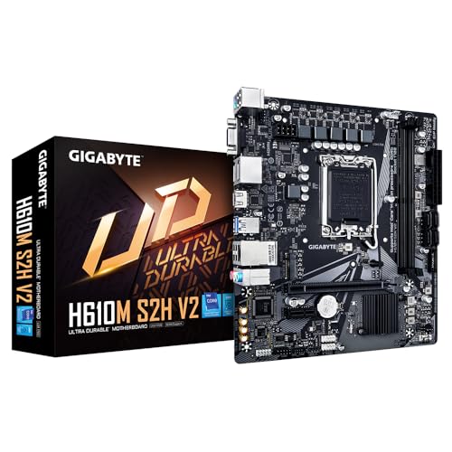   GIGABYTE H610M S2H V2 DDR5 Format Micro ATX Chipset Intel H610 DDR5
