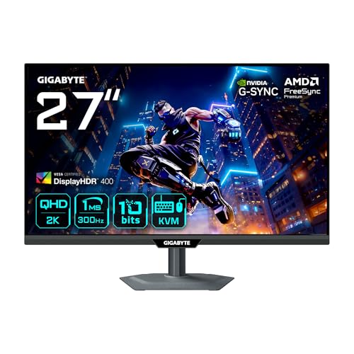 M27Q3 Moniteur Gaming 27" QHD - 2560 x 1440, 300Hz, 1ms, 400 cd/m², FreeSync Premium, Display HDR400, HDMI 2.0, Displayport 1.4