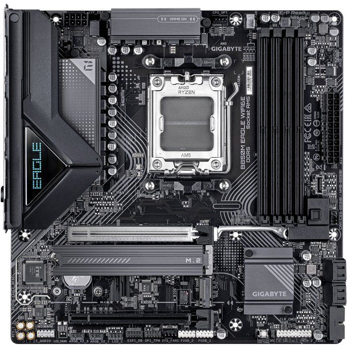   GIGABYTE B850M EAGLE WF6E Format Micro ATX Chipset AMD B850 DDR5 PCIe 5 0 WiFi 6E
