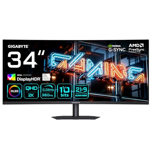 Gigabyte 34 QD-OLED - MO34WQC36