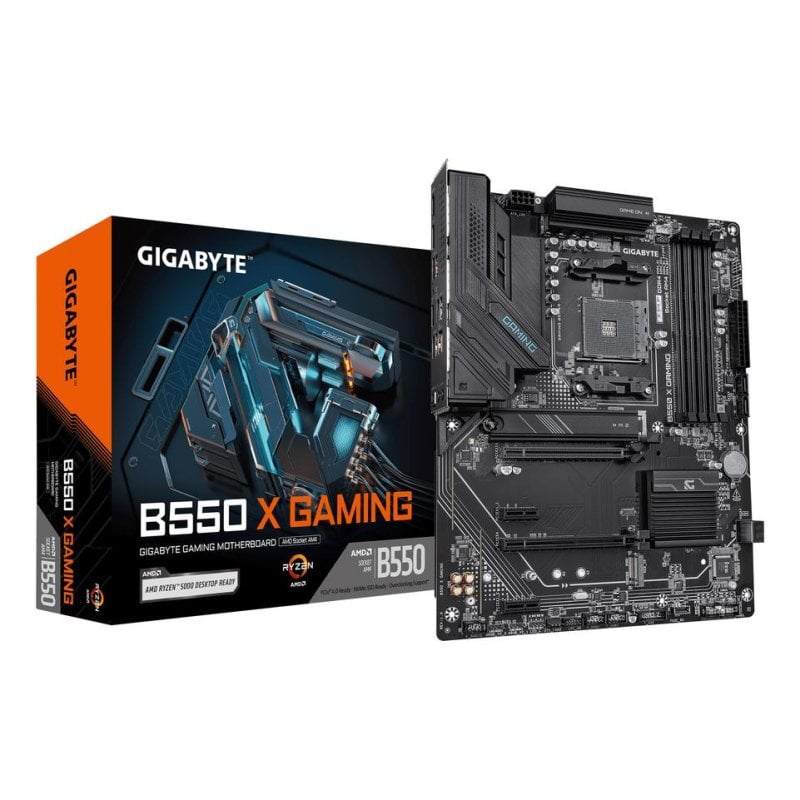 Gigabyte Carte mère Gigabyte B550 X GAMING AMD B550 AM4 DDR4 ATX 2.5GbE M.2 RAID