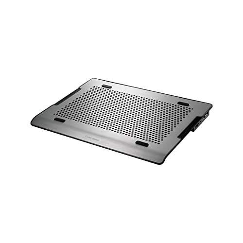 Cooler Master NotePal A200 Refroidisseurs pour ordinateur portable '2 x Ventilateurs silencieux 140mm, Contrôleur de vitesse du ventilateur, Supporte jusqu'à 16 ' R9-NBC-A2HK-GP