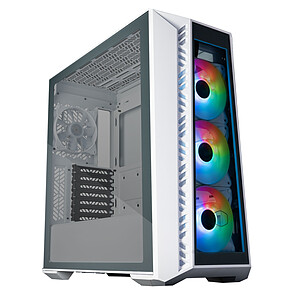 Cooler Master MasterBox MB520 TG ARGB White