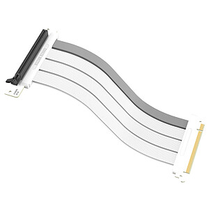 Cooler Master Master Accessory Riser Cable PCIe 4 0 x16 300mm White
