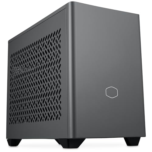 Cooler Master NR200P Max V2 Boîtier Mini-ITX SFF - Watercooler AIO 280mm, PSU SFX 850W Gold ATX 3.0, Design Amélioré, Supporte Large GPU, Câble Riser PCIe 4.0, Port USB 3.2 Gen 2x2 Type-C - Prise EU