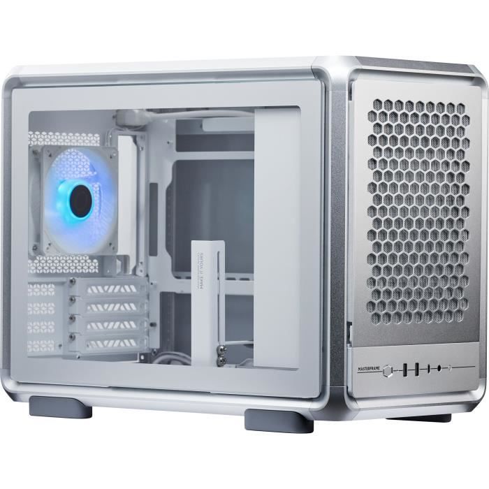 Boitier PC Gaming - COOLER MASTER - MF400M-SHNN-S00 - MasterFrame 400 Mesh - Micro-ATX et Mini-ITX