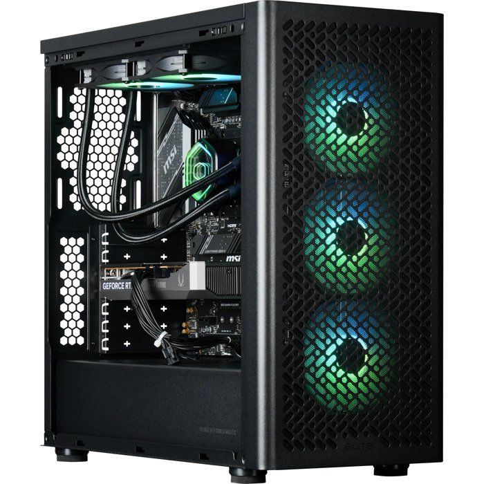 PC Gamer powered by COOLER MASTER - Sans Windows - AMD Ryzen 8400F - RTX 5060 - RAM 32Go DDR5 - SSD 1 To