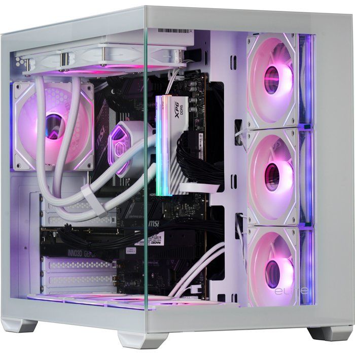 PC Gamer powered by COOLER MASTER - Sans Windows - AMD Ryzen 8700F - RTX 5060 Ti - RAM 32Go DDR5 - SSD 1 To - White