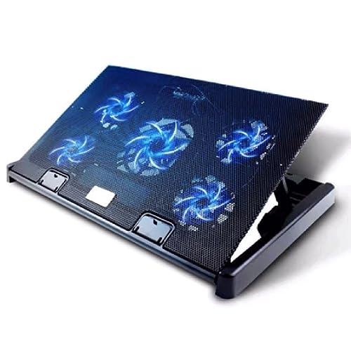 Laptop Cooling Pad Laptop Cooler Refroidisseur réglable pour Ordinateur Portable, Coussin de Refroidissement en Plastique pour Ordinateur Portable
