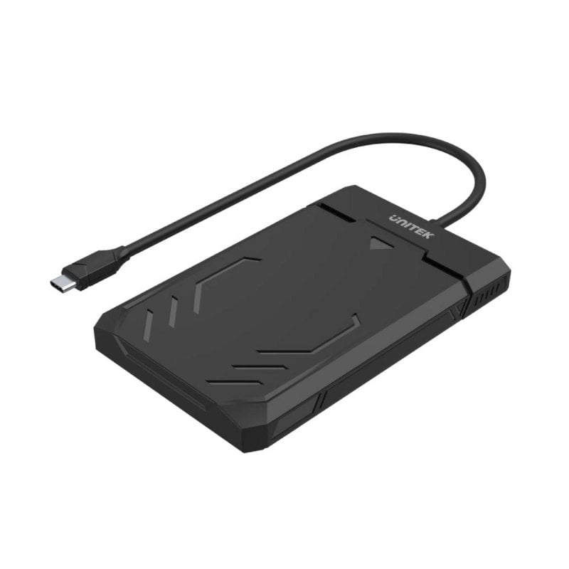 Unitek Boîtier disque dur UNITEK Y-3036A 2,5 ABS Black USB Type-C Hot-Swap