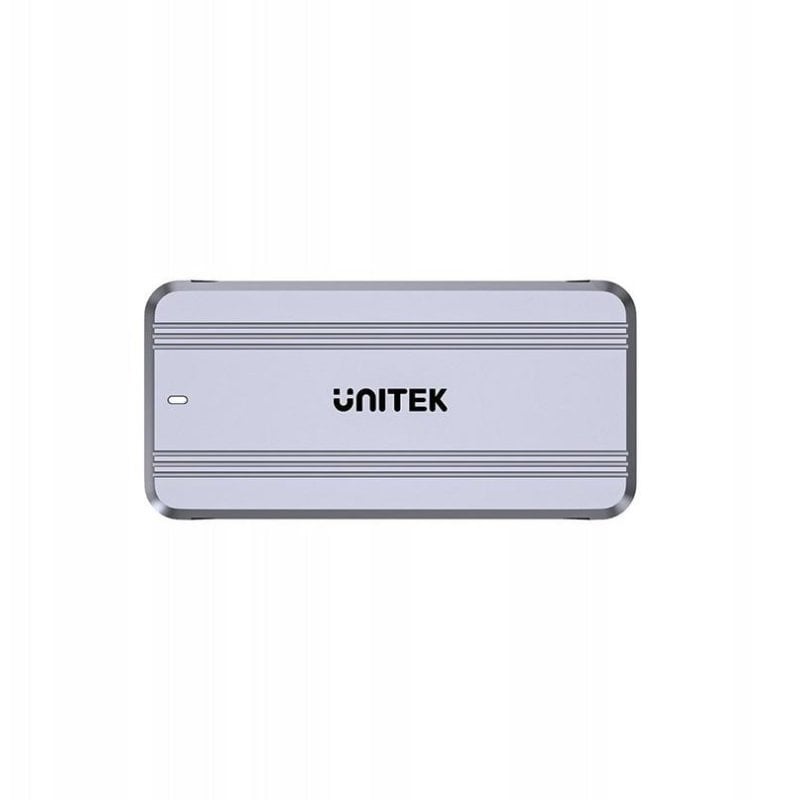 Unitek Boîtier externe Unitek S1242AGY M.2 NVMe USB4 Aluminium Grey avec ventilateur