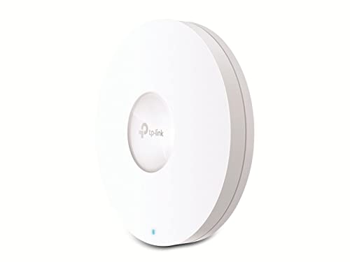 TP-Link Omada EAP660 HD Point d'accès WiFi 6 AX3600 planfonier Connectivité Haute densité, 1 Port Ethernet 2.5 Gigabit Support PoE , Itinérance Transparente, Omada Mesh