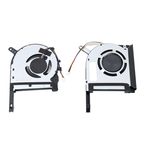 VGOL 1 Paire de Ventilateurs de Refroidissement CPU GPU Compatible avec ASUS TUF FX505DT FX505 FX505DD FX95 FX705DU FX705DD FX705DT FX95G FX86 ZX86