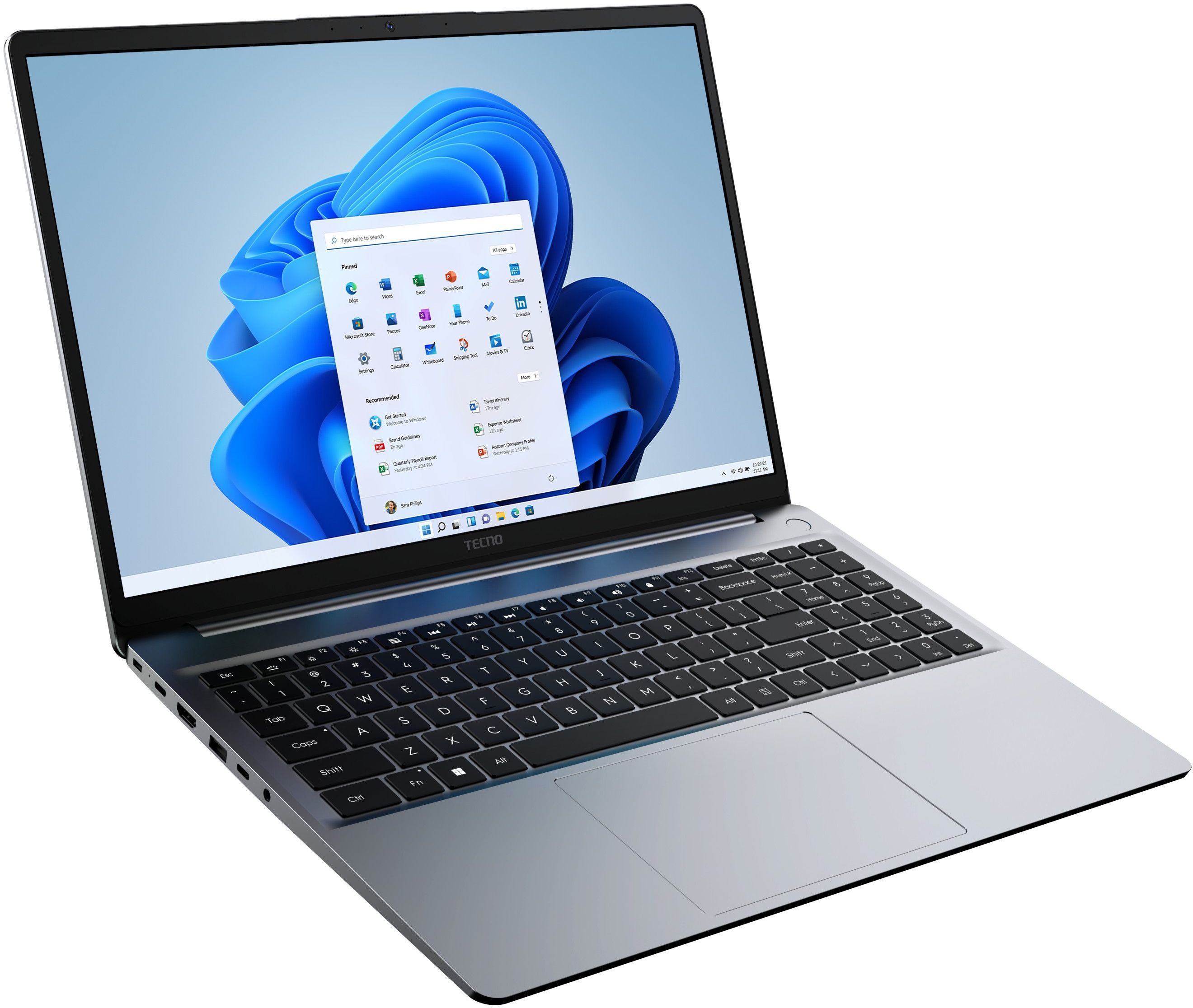 PC Portable TECNO K15SDA 15 6 FHD IPS AMD Ryzen 7 5825U RAM 16Go Stockage 512Go SSD Aluminium Windows 11 Azerty
