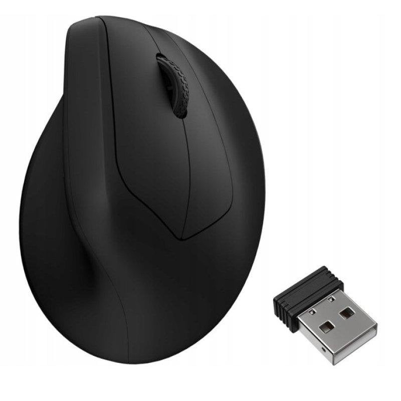 keychron Souris Keychron M5-A29 Sans Fil Ultra Silencieuse 12000DPI Black Ergonomique