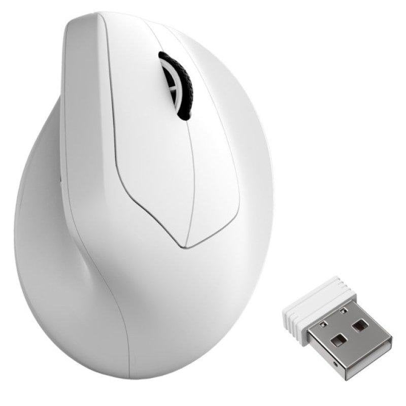 keychron Souris Keychron M5 Ultra Silent Sans Fil 12000DPI Bluetooth 5.3 Black Ergonomique