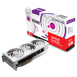 Sapphire PURE AMD Radeon RX 7700 XT GAMING OC 12GB
