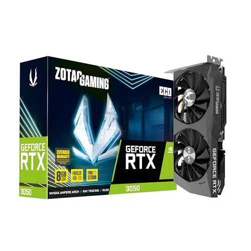 Zotac Carte Graphique Zotac Gaming GeForce RTX 3050 ECO 8GB GDDR6