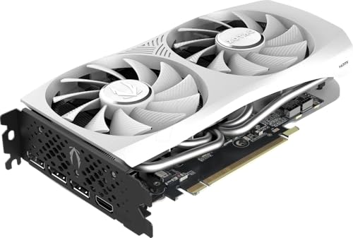 Zotac GPU NV RTX4070 Twin Edge WHT Ventilateur 12 Go