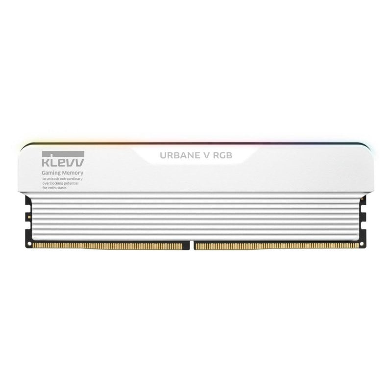 klevv Mémoire RAM Klevv Urbane V RGB 32Go 2x16Go DDR5 6000MHz CL28 White AMD EXPO Intel XMP