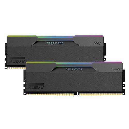 klevv Mémoire RAM Klevv KD5AGUA80 32Go 2x16Go DDR5 6000MHz CL28 Unbuffered Black