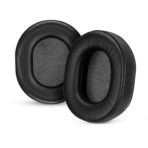 Coussinets en Peau de Mouton pour Casques Steelseries Arctis 1, 3, 5, 7, 9, Pro et Prime, Cuir véritable avec Mousse à mémoire de Forme, Plus épais, Plus Confortable et Durable, par Brainwavz