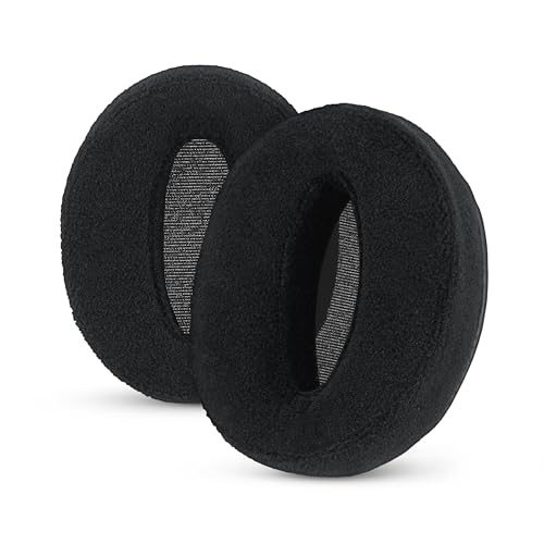 Brainwavz Coussinets de rechange en velours pour Sennheiser HD 4.50, HD 350BT, HD 4.40BT, HD 4.50BT, HD 4.50BTNC, HD 450BT. Velours doux et mousse à mémoire de forme pour plus de confort et de