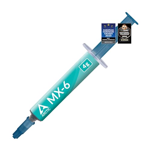 ARCTIC MX-6 (4 g) - Ultime Performance Thermal Paste, Pâte thermique