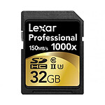 Lexar Professional SDHC 32 Go 150Mo s

