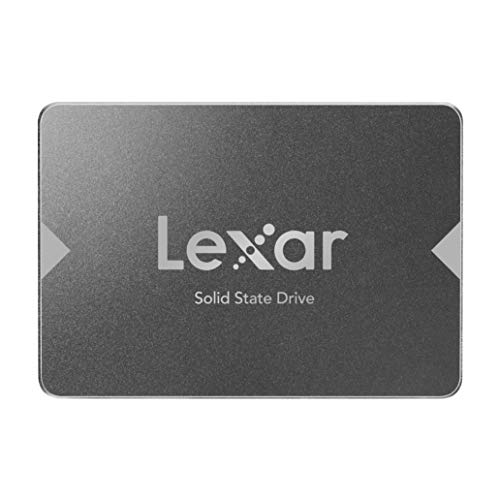 Lexar NS100 2,5 SATA III 6Gb s SSD 256Go Interne, disque dur SSD Jusqu'à 520 Mo s en Lecture, pour ordinateur portable, ordinateur de bureau PC (LNS100-256AMZN)