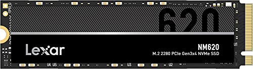 Lexar SSD 1To, M.2 2280 PCIe Gen3x4 NVMe 1.4 SSD 1To Interne, Jusqu'à 3500 Mo s en lecture, 3000 Mo s en écriture, disque dur SSD pour les Passionnés de PC et les Joueurs