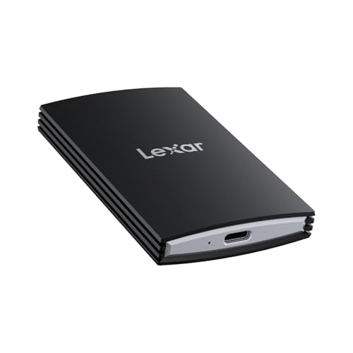 Lexar Armor 700 SSD Portable 1To, jusqu'à 2000 Mo s en Lecture et écriture USB 3.2 Gen 2x2, SSD Externe IP66 résistant à l'eau et Poussière, Compatible avec Mac PC, iPhone 15 Pro