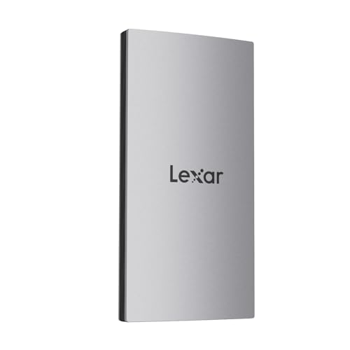 Lexar ES3 SSD Externe 1To, Portable SSD, PSSD jusqu'à 1 050Mo s en Lecture