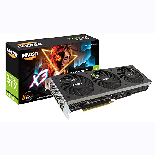 Inno3D Carte Graphique GeForce RTX 3080 Ti X3 OC LHR, 12288 Mo GDDR6X