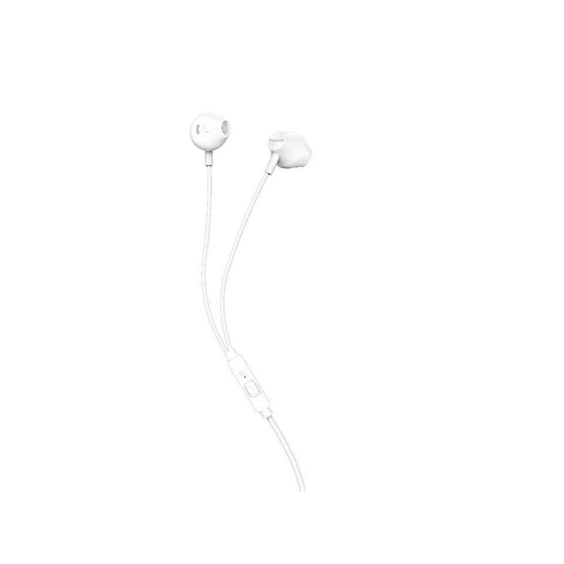 Philips Auriculares Philips alámbricos con Micrófono Intraurales Blancos