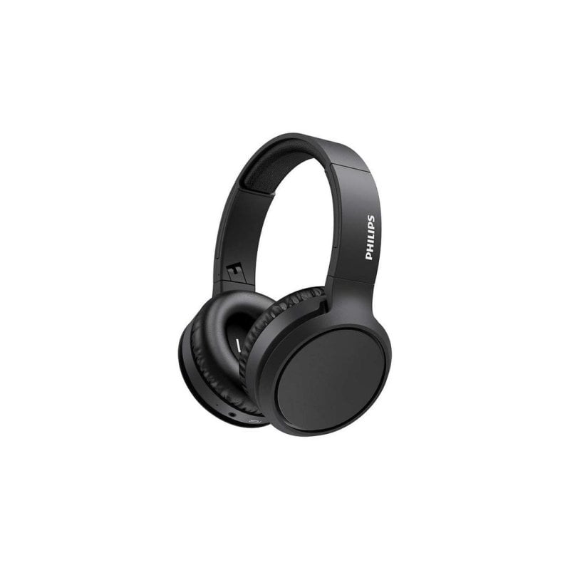 Philips Auriculares Philips TAH5205BK 00 sans fil et filaire Bluetooth pour appels et musique noirs