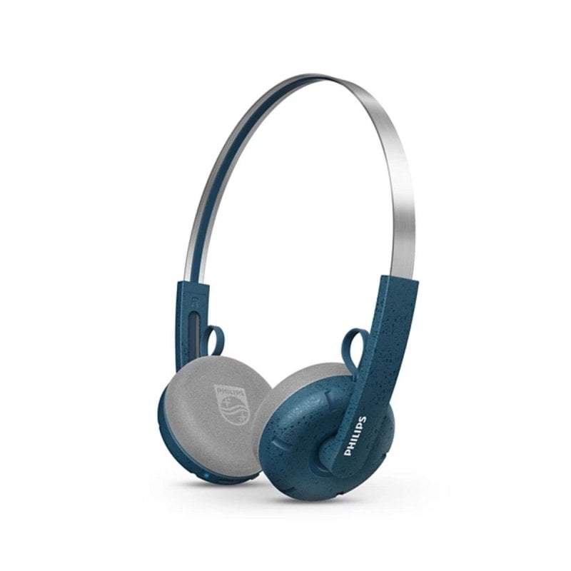 Philips Auriculares Philips Inalámbricos Bluetooth 5.4 con Micrófono, Color Verde Azulado