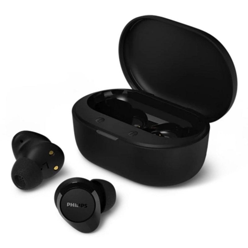 Philips Auriculares Philips TAT1300BK sans fil Bluetooth 6.0 pour appels et musique noirs
