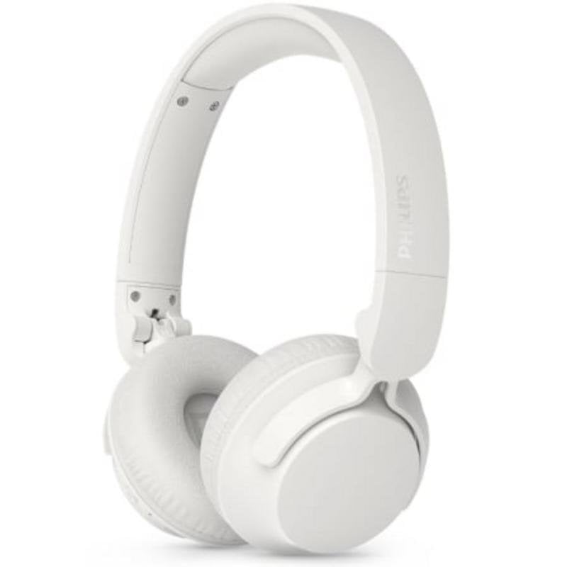 Philips Auriculares Philips TAH4500WT sans fil Bluetooth avec réduction de bruit, micro, White