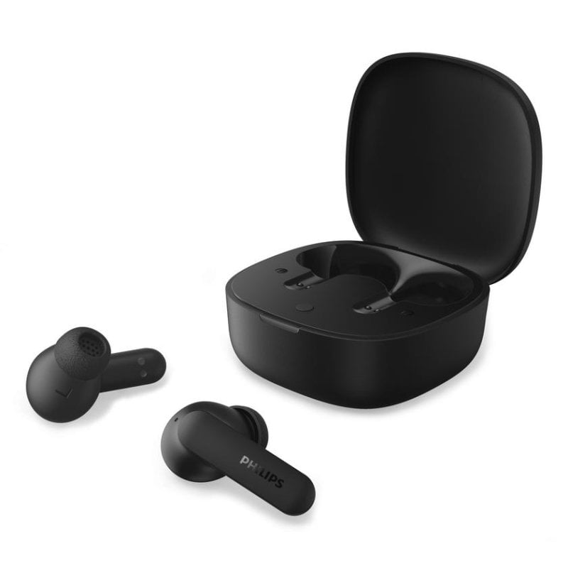 Philips Auriculares Philips TAT2100 sans fil Bluetooth 6.0 pour appels et musique noirs
