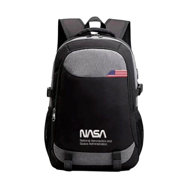 NASA Mochila NASA BAG02 Travel pour PC portable 15.6 pouces USB Oxford Black