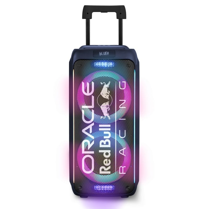 red-bull-racing Enceintes portables sans fil Red Bull Racing 320 W, LED, Bluetooth, USB