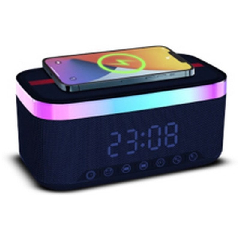 red-bull Altavoces Red Bull Inalámbricos Despertador Bluetooth 6W Radio LED Batería 1200mAh