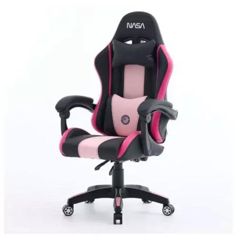 NASA Chaise de bureau NASA Black Rose avec tete et accoudoirs reglables