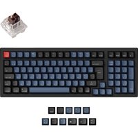 Keychron K4 PRO QMK RGB Noir Sans fil 96 Switch Marron
