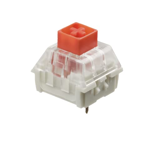 Ranked Switch Kailh Box pour Clavier Mécanique Gaming | Plate Mounted (Kailh Box Burnt Orange, 65 Pcs)
